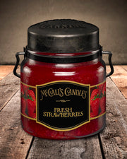 FRESH STRAWBERRIES Double Wick Classic 16oz